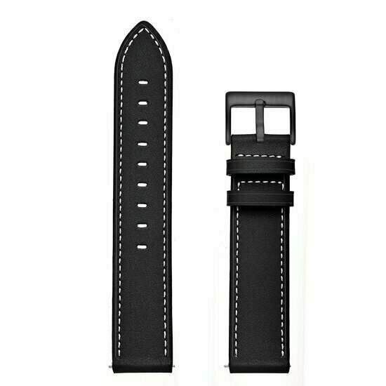 Huawei Watch GT 3 Pro - 43mm - lederen bandje - Zwart