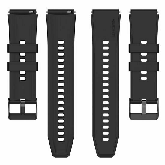 Huawei Watch GT 3 Pro - 43mm - Siliconen gesp bandje - Zwart