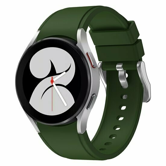 Samsung Galaxy watch 7 / Galaxy Watch FE - 40mm &amp; 44mm - Siliconen sportband - Groen