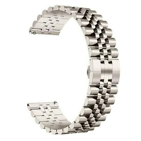 Stalen band - Starlight / sterrenlicht - Samsung Galaxy watch 7 / Galaxy Watch FE - 40mm &amp; 44mm