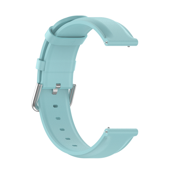 Classic leren bandje - Blauw - Samsung Galaxy watch 7 / Galaxy Watch FE - 40mm &amp; 44mm