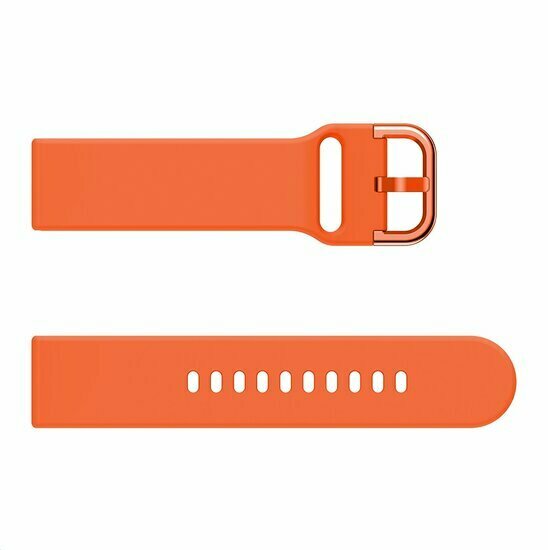 Siliconen sportband - Oranje - Huawei Watch GT 3 Pro - 43mm