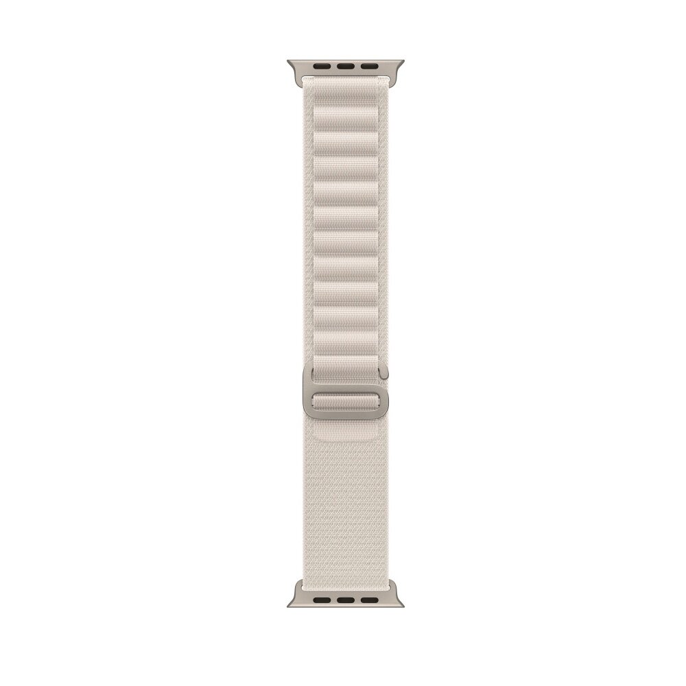 Alpine Loop nylon bandje - Starlight - Geschikt voor Apple Watch 44mm / 45mm&nbsp;/ 46mm / 49mm