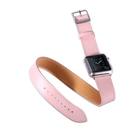 Kakapi Double Strap bandje - Roze - Geschikt voor Apple watch 44mm / 45mm&nbsp;/ 46mm / 49mm