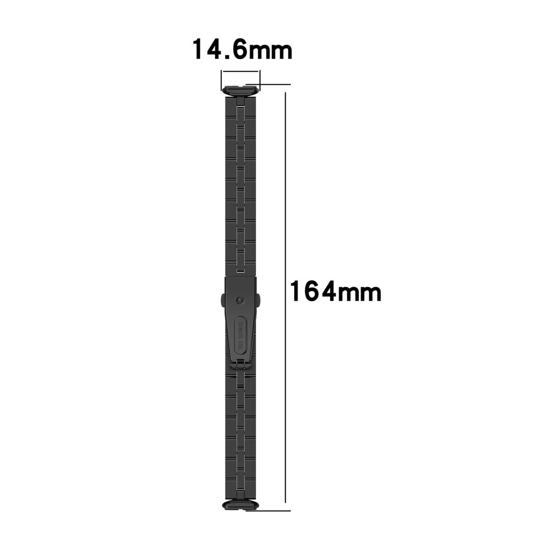 Fitbit Luxe - Stalen schakelband - Vintage goud