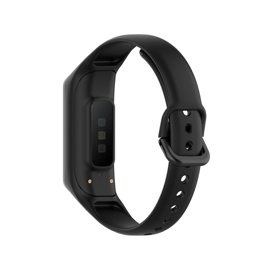 Siliconen bandje - Zwart - Samsung Galaxy Fit 2