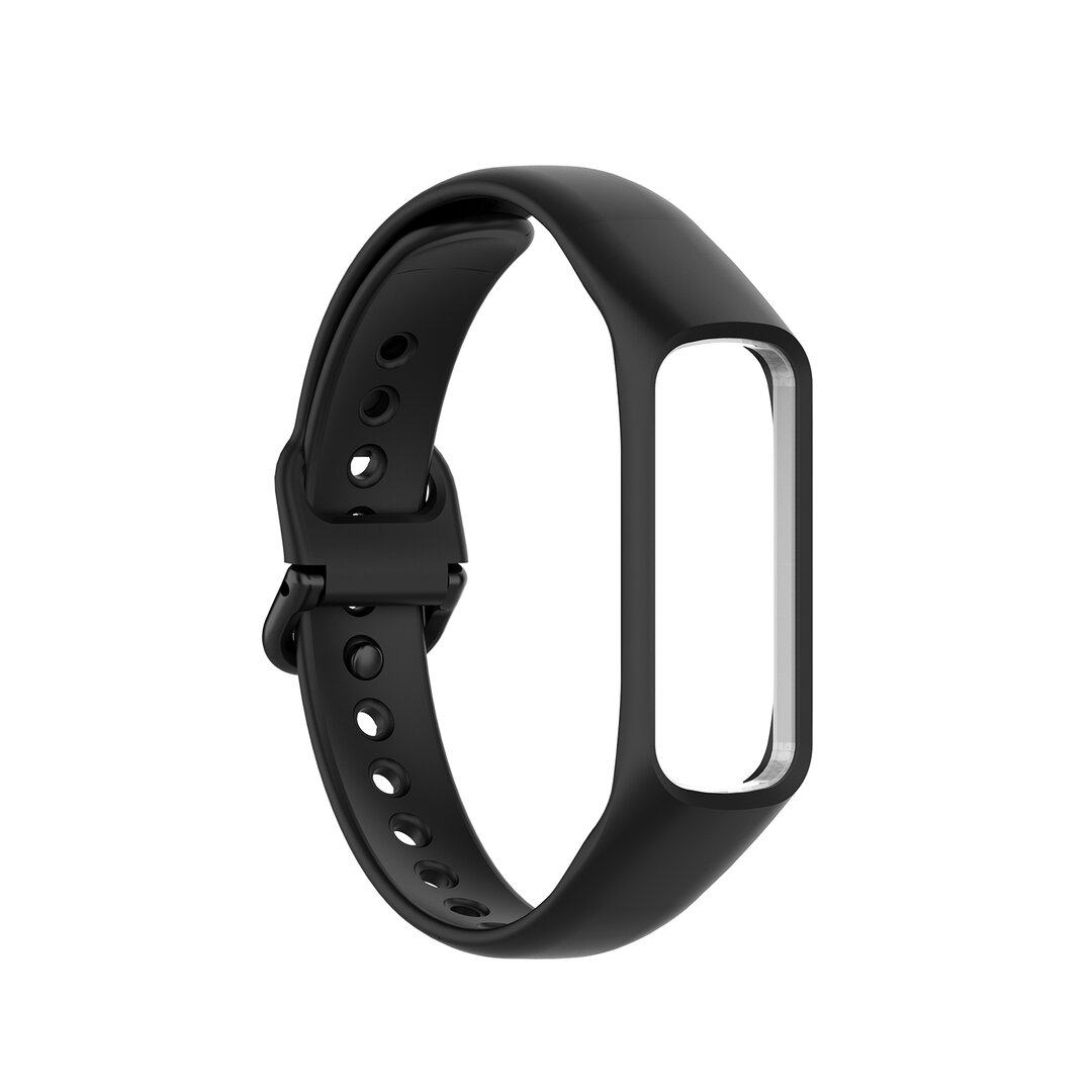 Siliconen bandje - Zwart - Samsung Galaxy Fit 2
