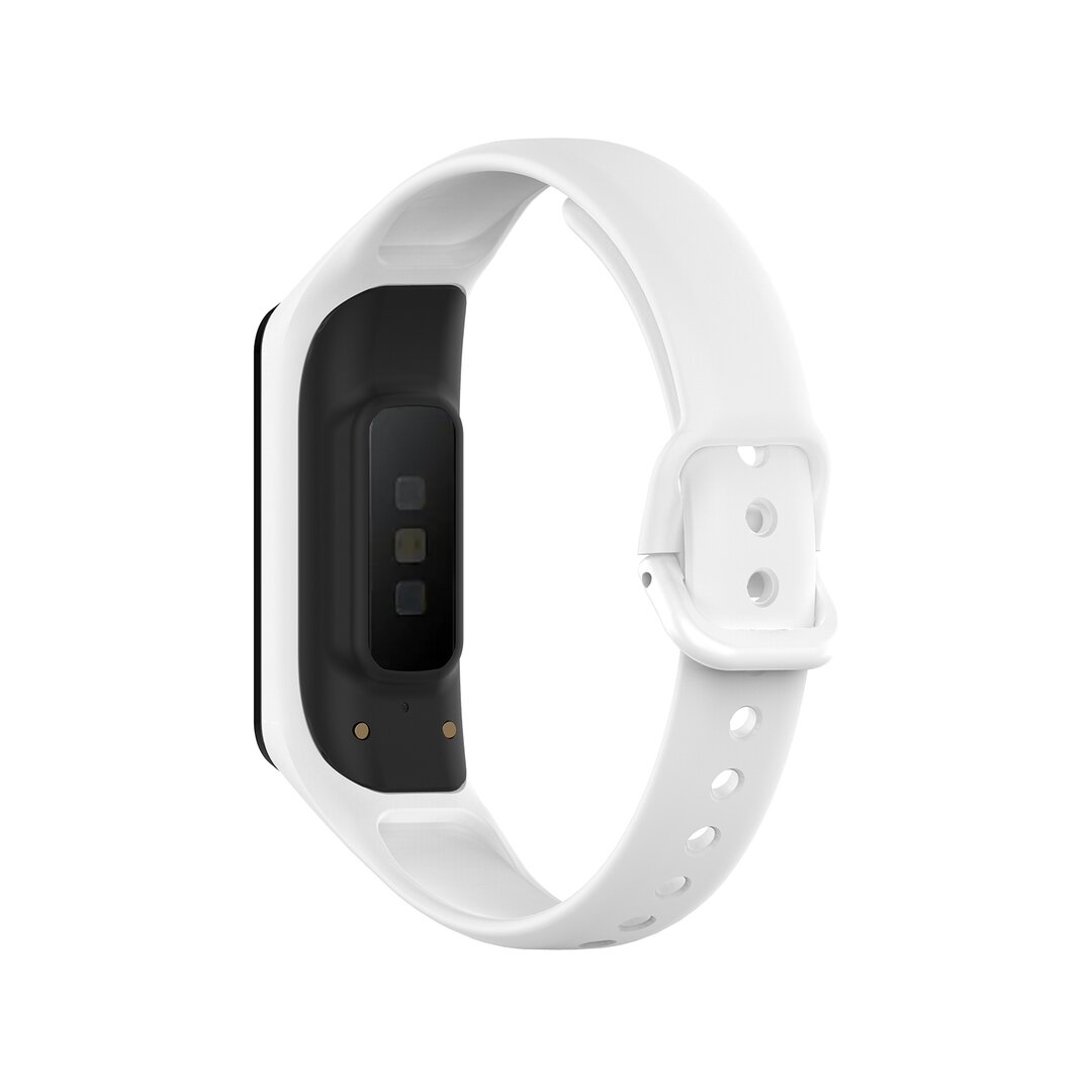 Siliconen bandje - Wit - Samsung Galaxy Fit 2