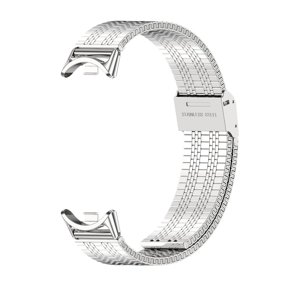 Stalen RVS band - Zilver - Xiaomi Smart Band 8 / 9 / 10