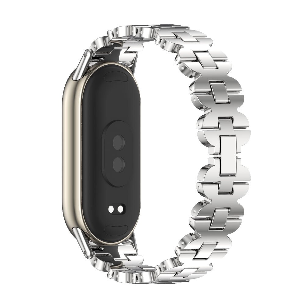 Stalen armband - Zilver - Xiaomi Smart Band 8 / 9 / 10