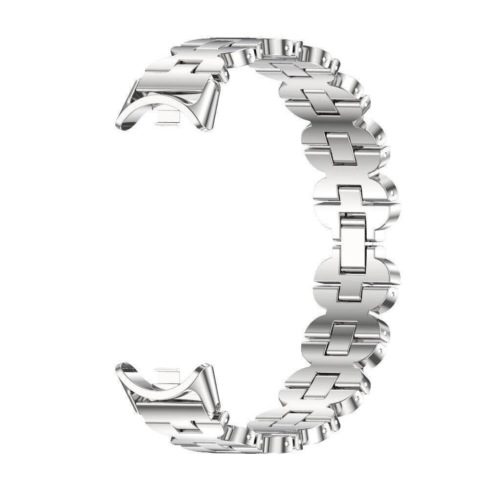 Stalen armband - Zilver - Xiaomi Smart Band 8 / 9 / 10