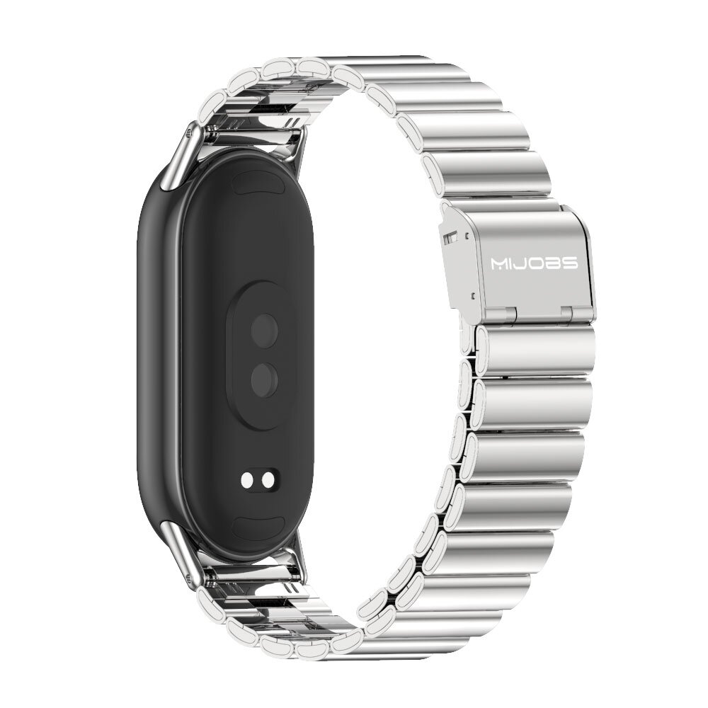 Stalen band - Zilver - Xiaomi Smart Band 8 / 9 / 10