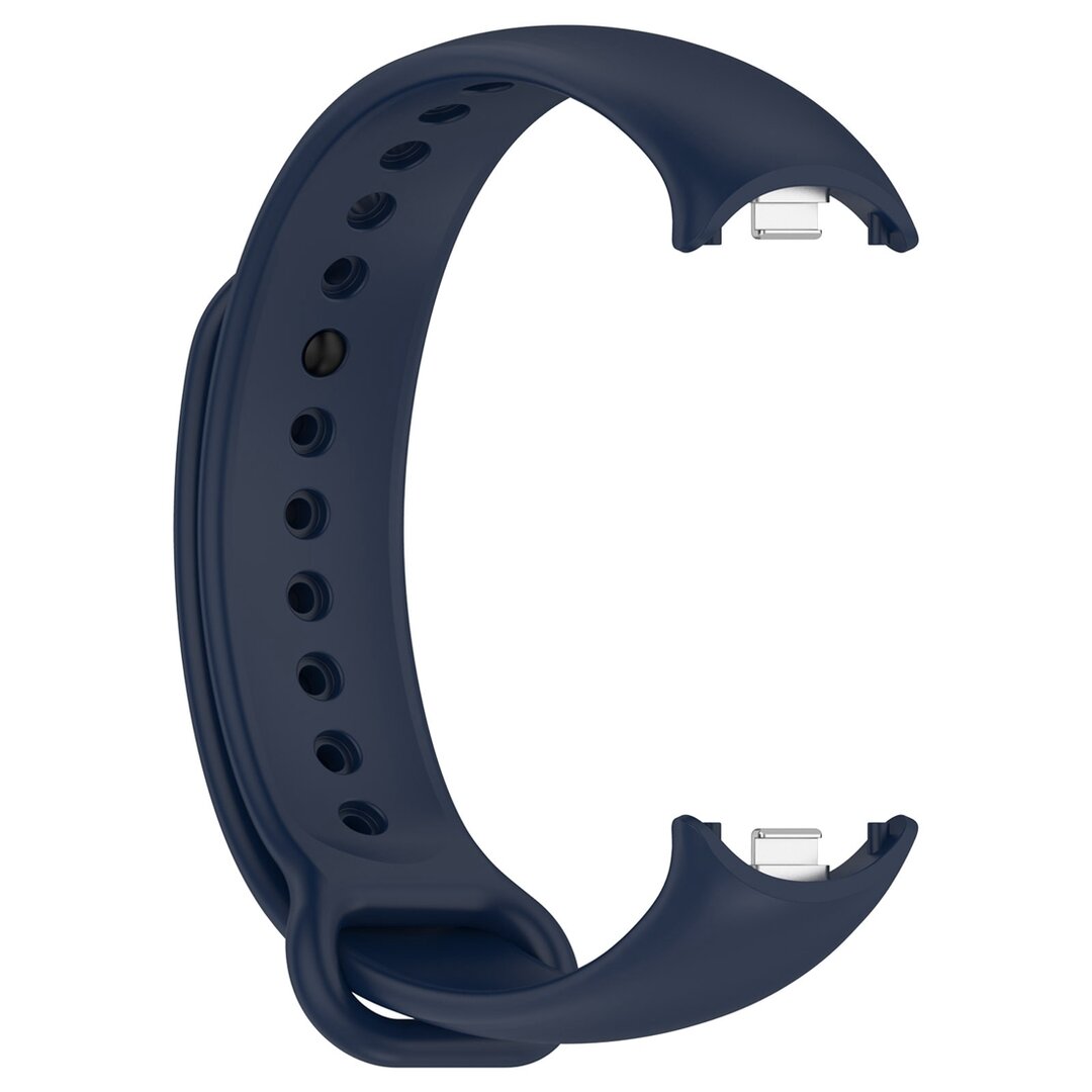 Siliconen bandje - Navy - Xiaomi Smart Band 8 / 9 / 10
