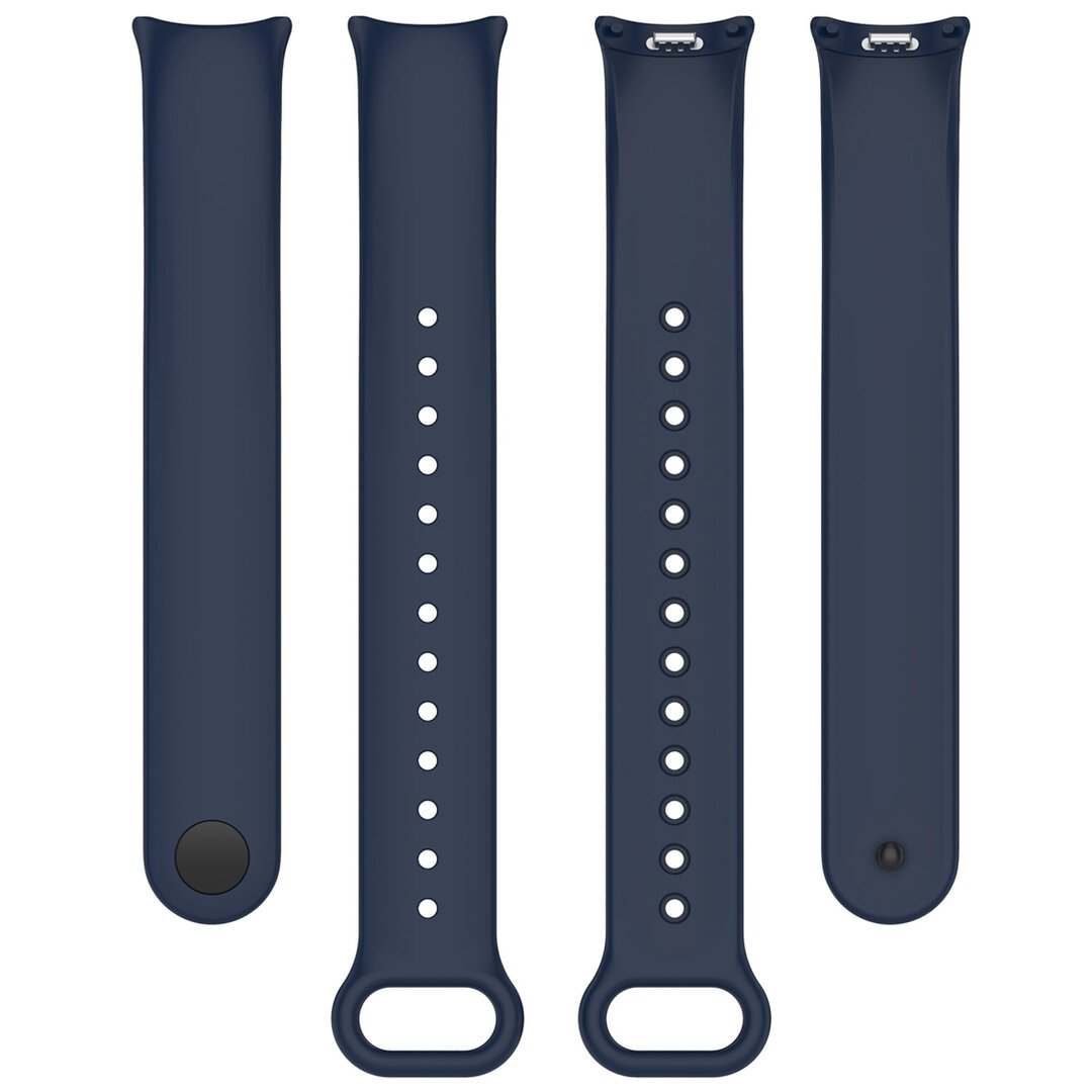Siliconen bandje - Navy - Xiaomi Smart Band 8 / 9 / 10
