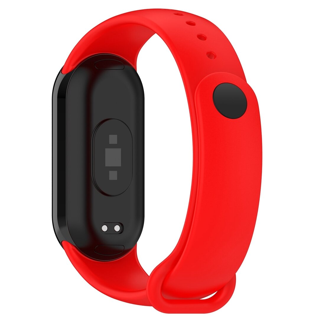 Siliconen bandje - Rood - Xiaomi Smart Band 8 / 9 / 10