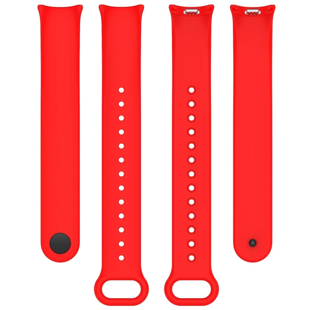 Siliconen bandje - Rood - Xiaomi Smart Band 8 / 9 / 10
