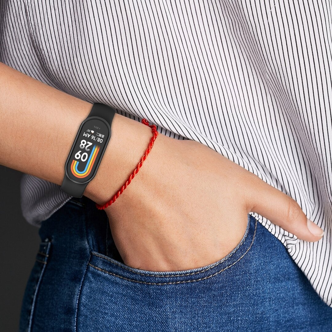 Siliconen bandje - Wit - Xiaomi Smart Band 8 / 9 / 10