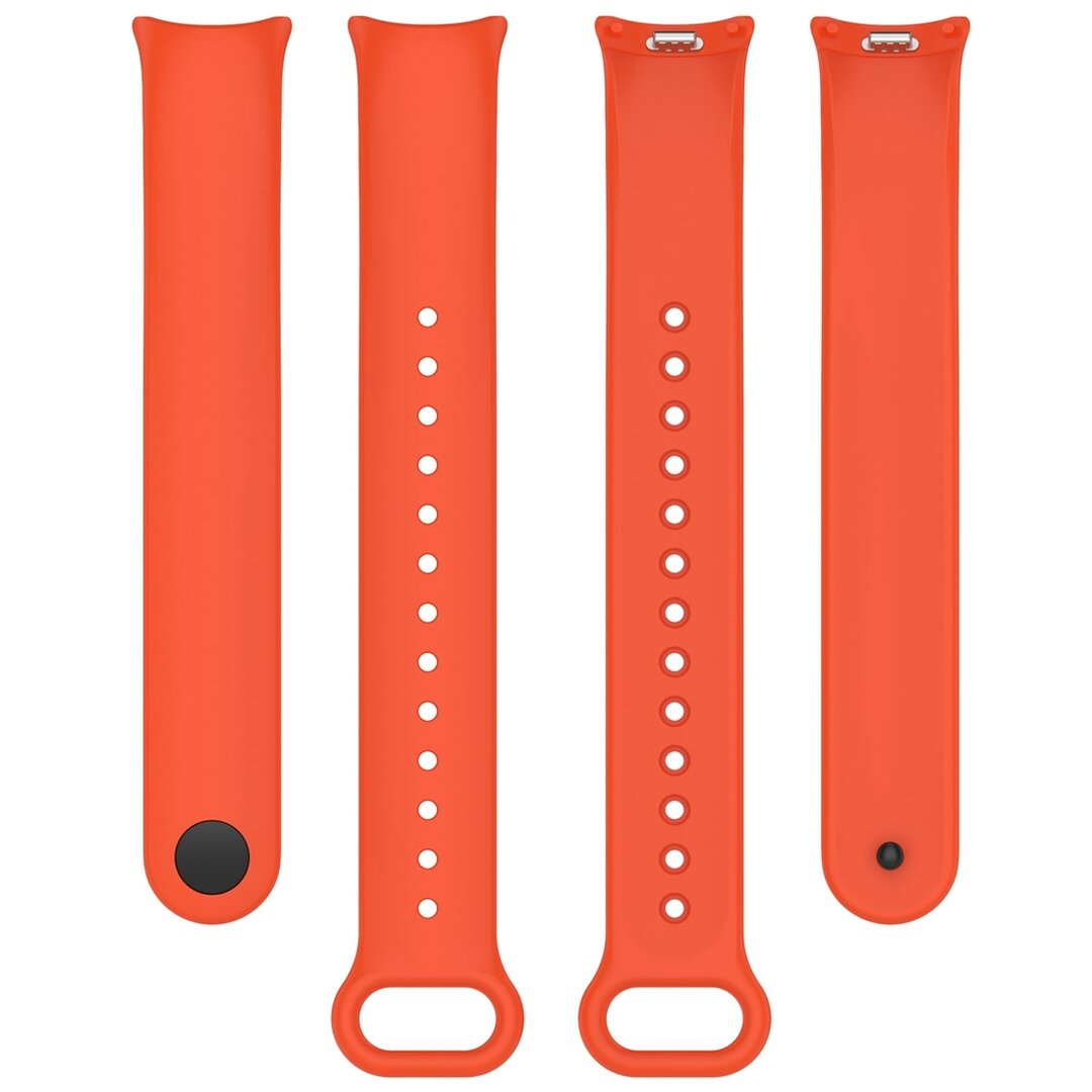 Siliconen bandje - Oranje - Xiaomi Smart Band 8 / 9 / 10