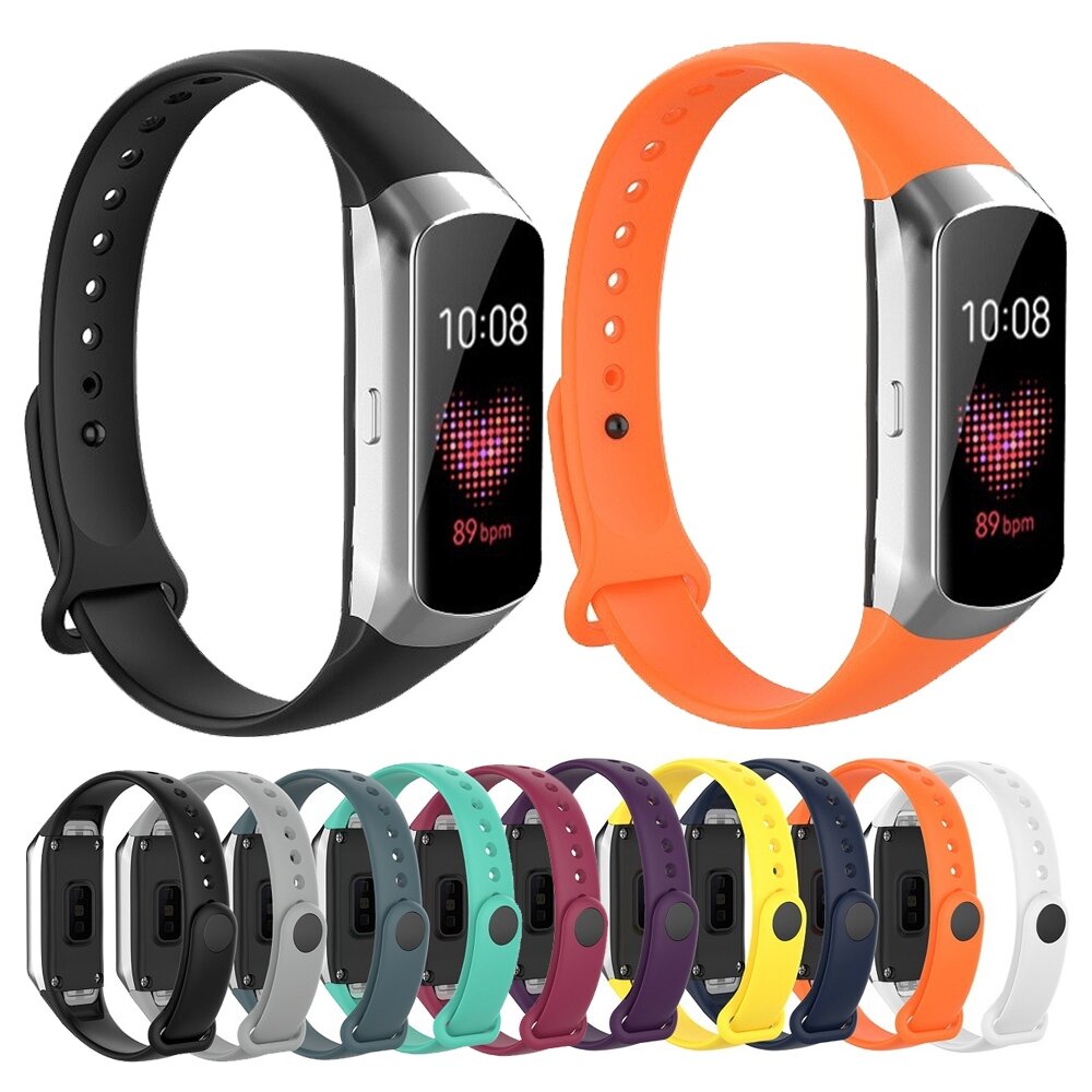 Siliconen bandje - Steengrijs - Samsung Galaxy Fit