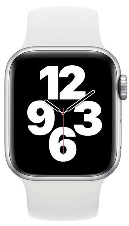 Solo Loop Link serie bandje - Maat: M - Wit - Geschikt voor Apple Watch 44mm / 45mm&nbsp;/ 46mm / 49mm