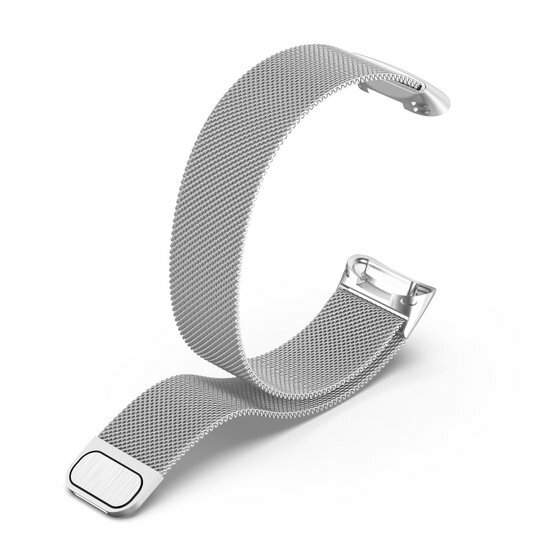 Milanese bandje - Zilver - Geschikt voor FitBit Charge 5