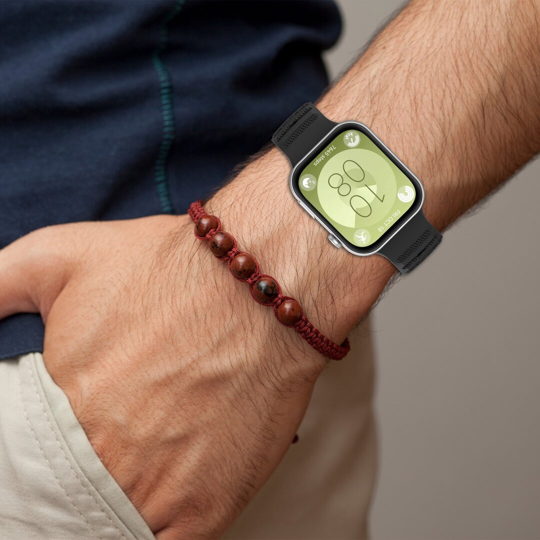 Siliconen Outdoor band - Sterrenlicht - Huawei Watch Fit 3 / Fit 4