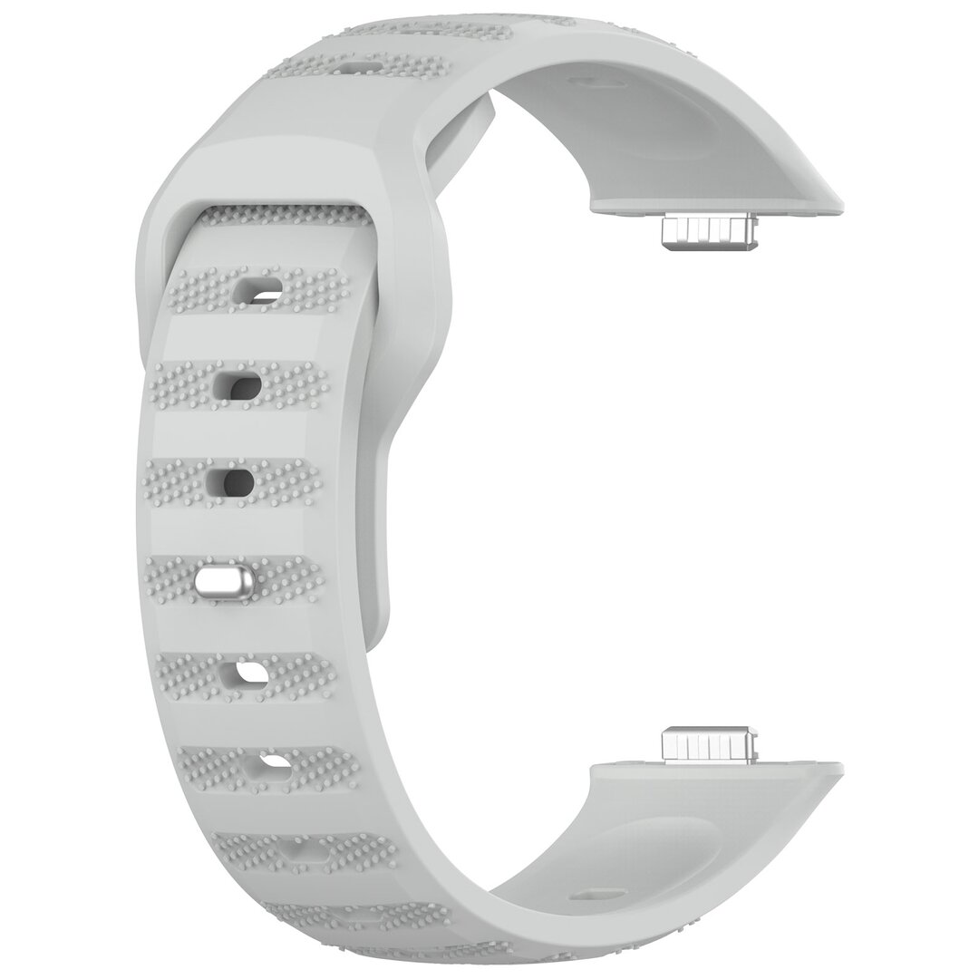 Siliconen Outdoor band - Grijs - Huawei Watch Fit 3 / Fit 4