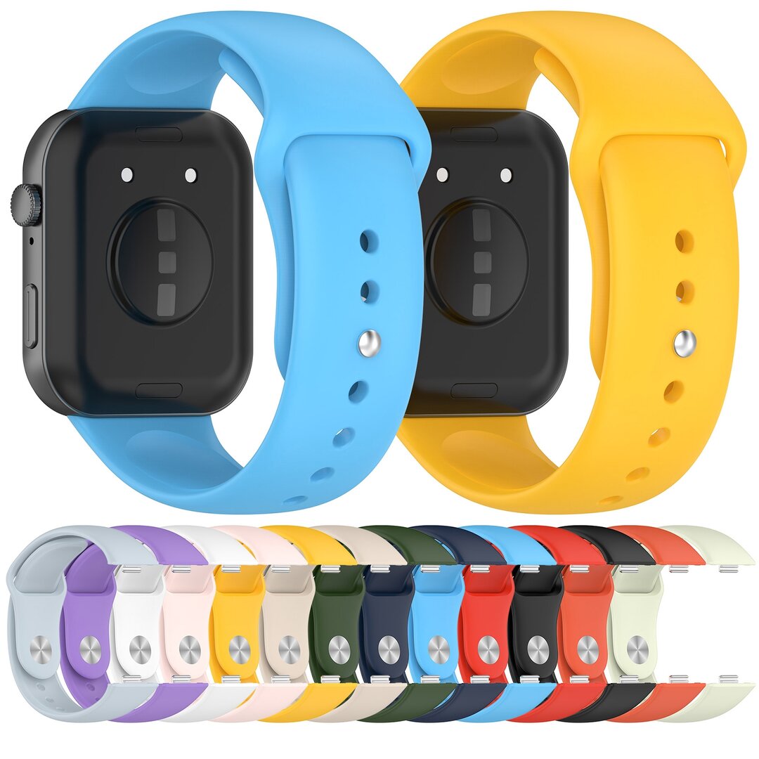 Siliconen sportband - Oranje - Huawei Watch Fit 3 / Fit 4