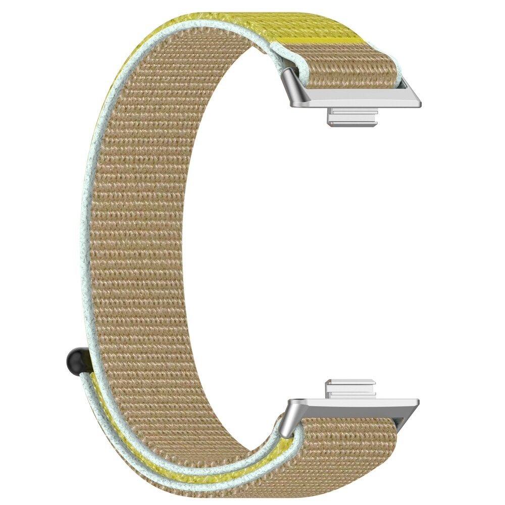 Sport loop nylon bandje - Geel - Huawei Watch Fit 3 / Fit 4