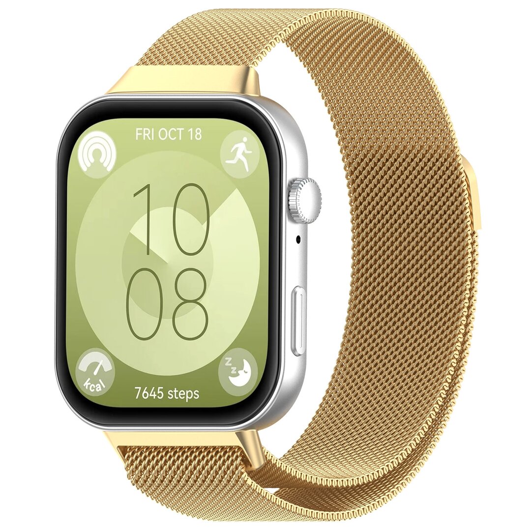 Milanese bandje - Goud - Huawei Watch Fit 3 / Fit 4