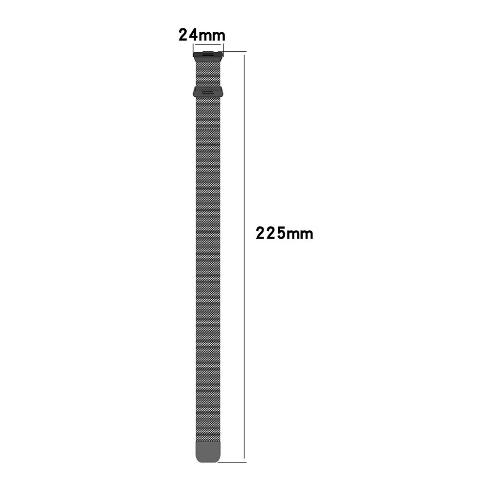 Milanese bandje - Zwart - Huawei Watch Fit 3 / Fit 4