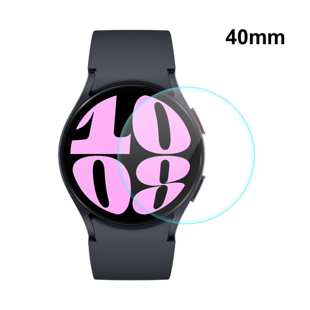 Screen protector - Tempered Glass - Geschikt voor de Samsung Galaxy Watch 6 - 40mm