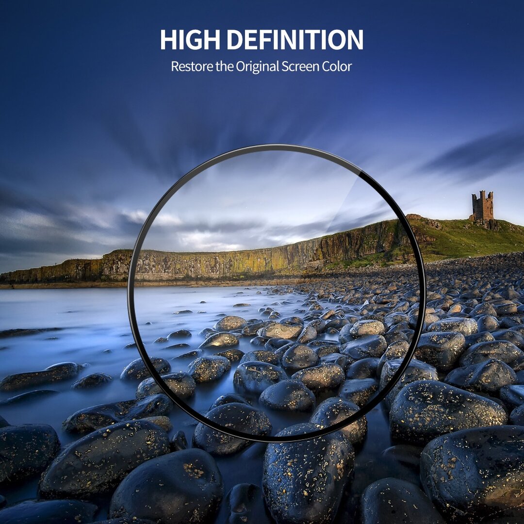 Screen protector Tempered Glass - Full cover - Geschikt voor de Samsung Galaxy Watch 7 - 40mm