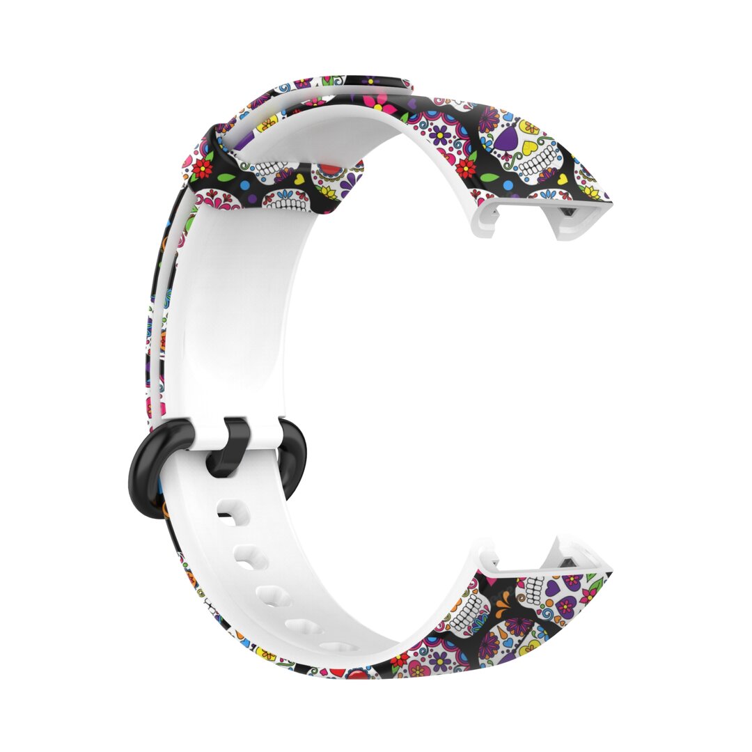 Siliconen band met print - Skelet - Xiaomi Mi Watch Lite / Redmi Watch