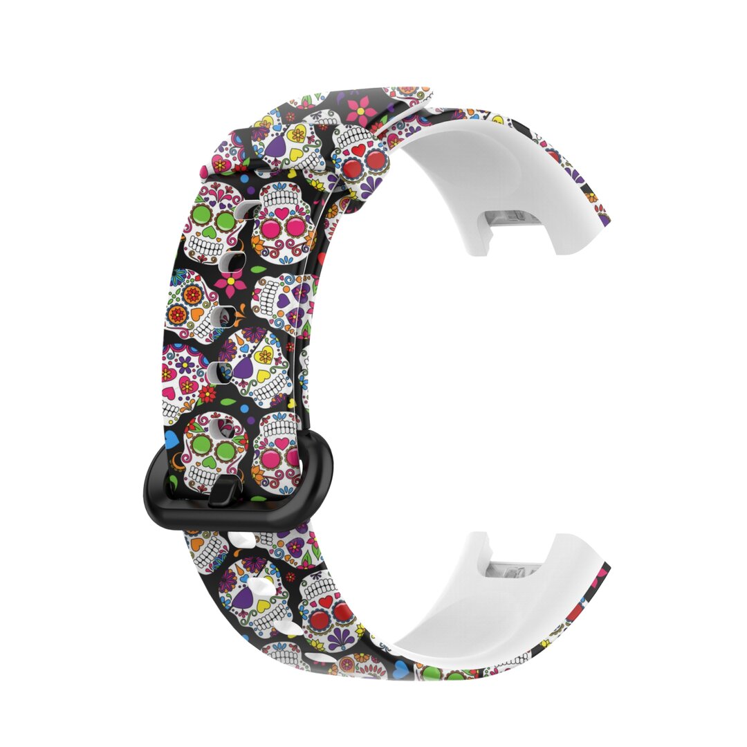 Siliconen band met print - Skelet - Xiaomi Mi Watch Lite / Redmi Watch