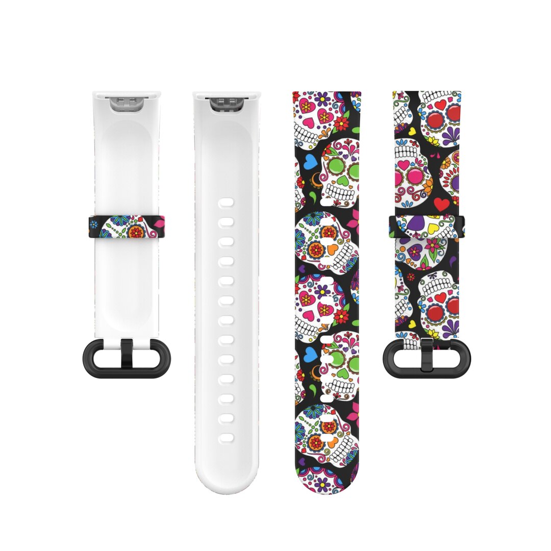 Siliconen band met print - Skelet - Xiaomi Mi Watch Lite / Redmi Watch