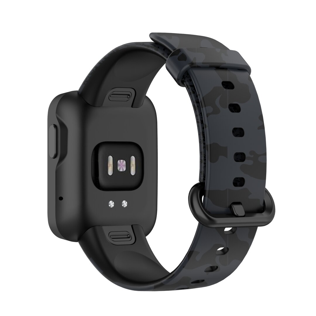 Siliconen band met print - Camouflage grijs - Xiaomi Mi Watch Lite / Redmi Watch