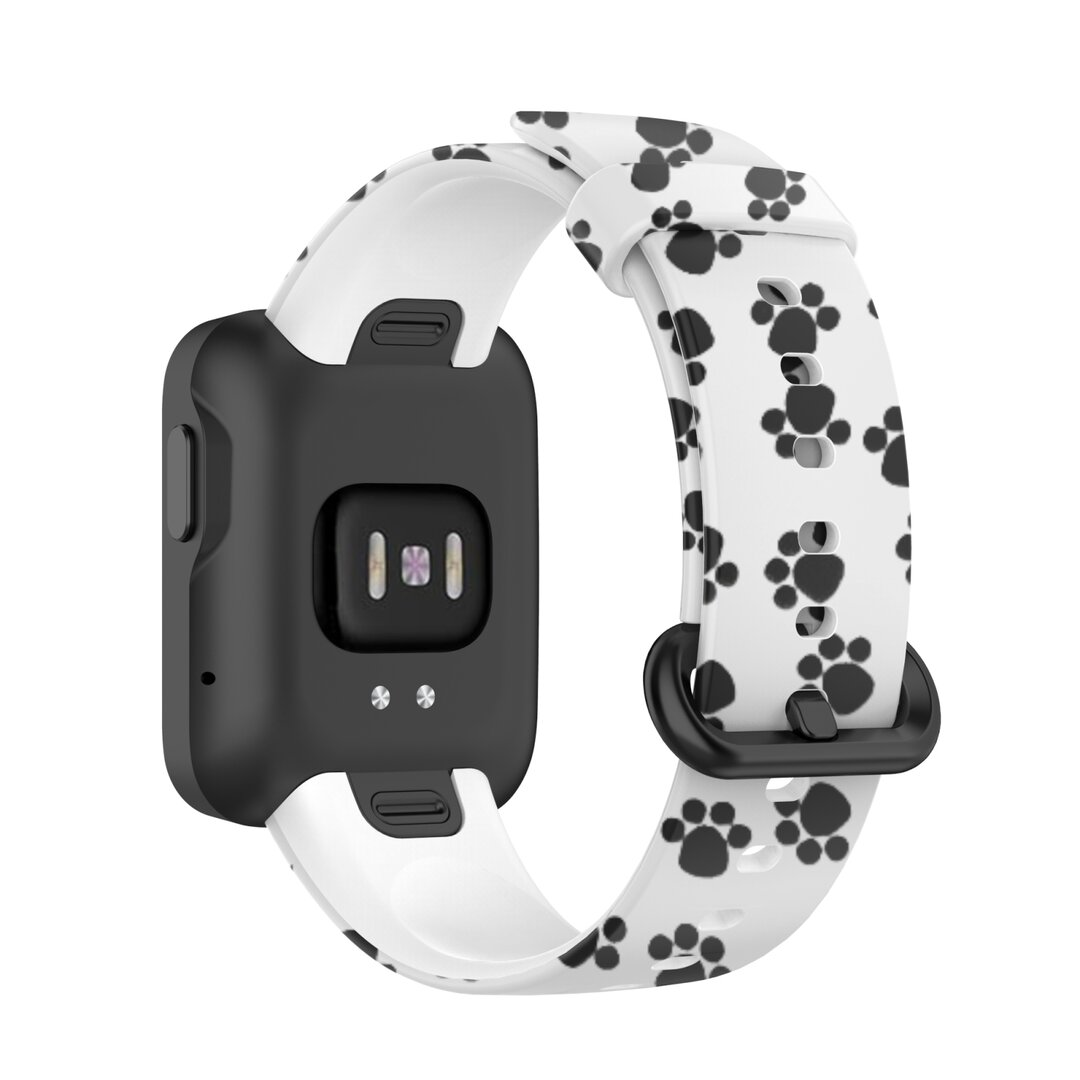 Siliconen band met print - Dierenpootjes - Xiaomi Mi Watch Lite / Redmi Watch