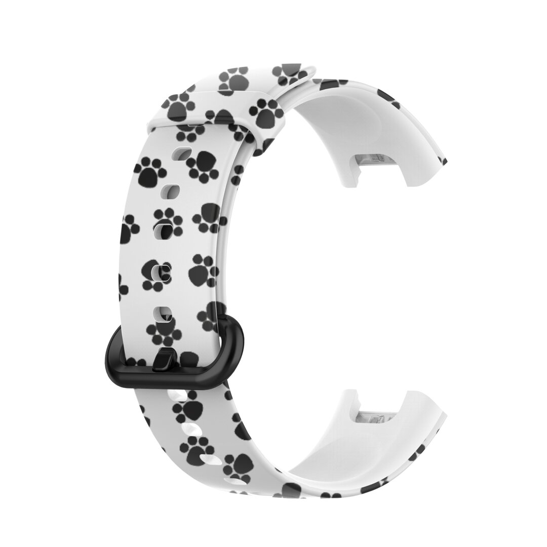 Siliconen band met print - Dierenpootjes - Xiaomi Mi Watch Lite / Redmi Watch