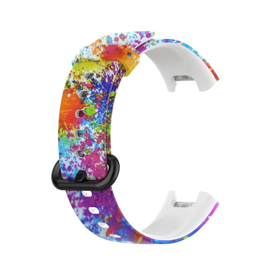 Siliconen band met print - Verfprint - Xiaomi Mi Watch Lite / Redmi Watch