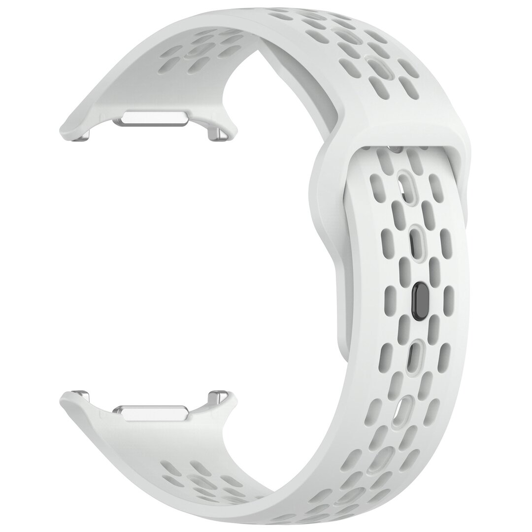 Siliconen sportband Holes Style - Wit - Samsung Galaxy Watch Ultra 47mm