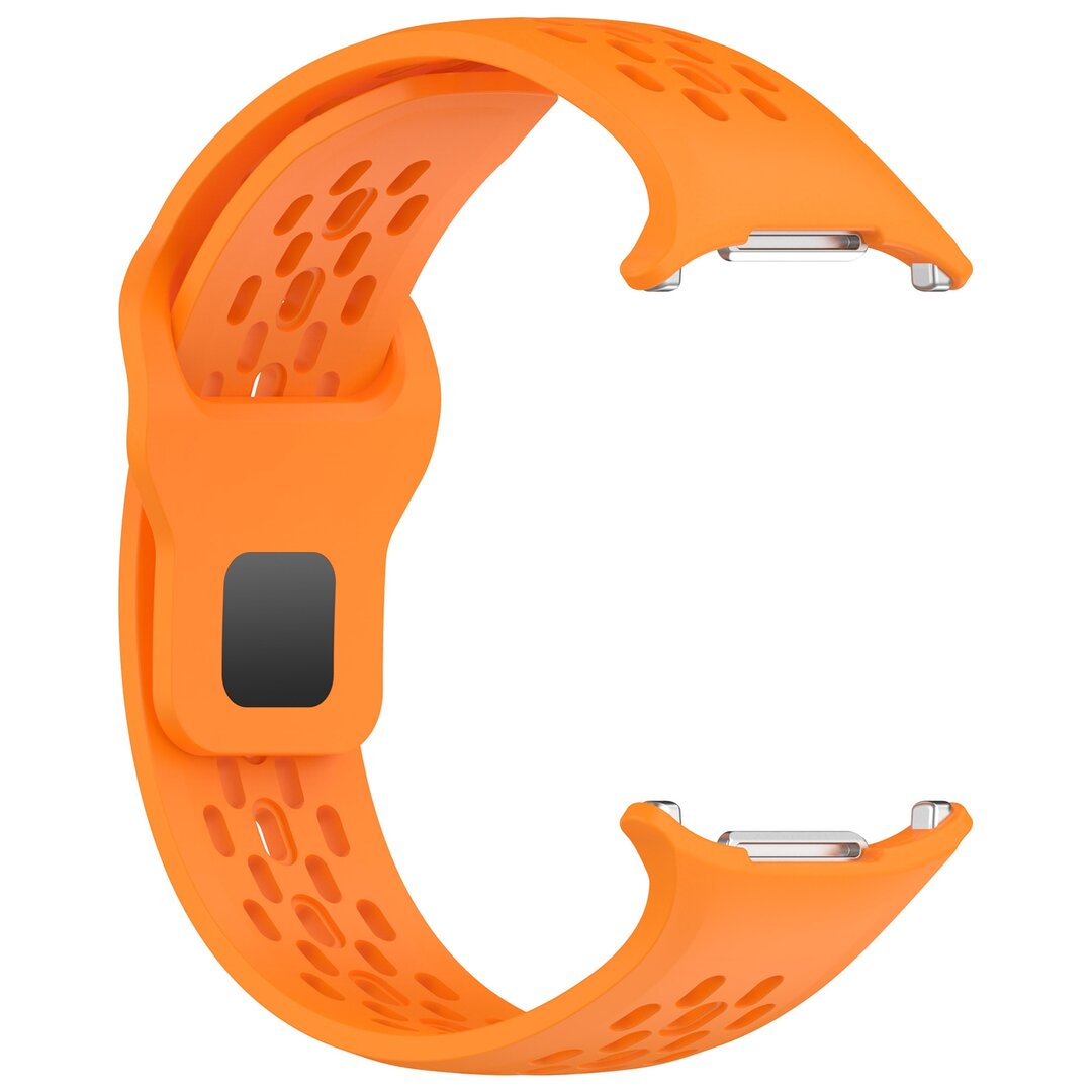 Siliconen sportband Holes Style - Oranje - Samsung Galaxy Watch Ultra 47mm