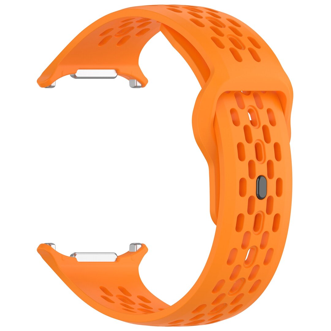 Siliconen sportband Holes Style - Oranje - Samsung Galaxy Watch Ultra 47mm