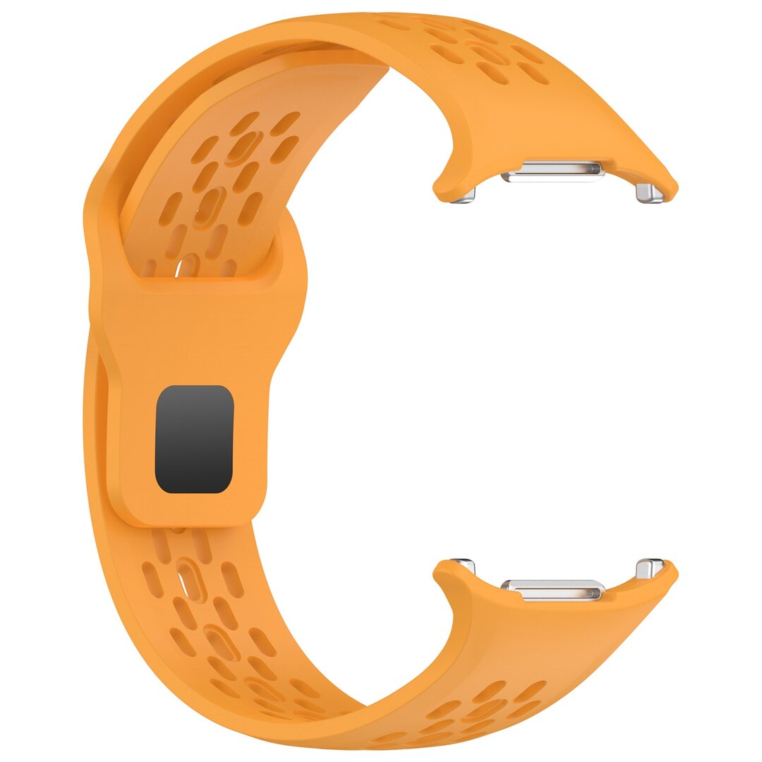 Siliconen sportband Holes Style - Oker - Samsung Galaxy Watch Ultra 47mm