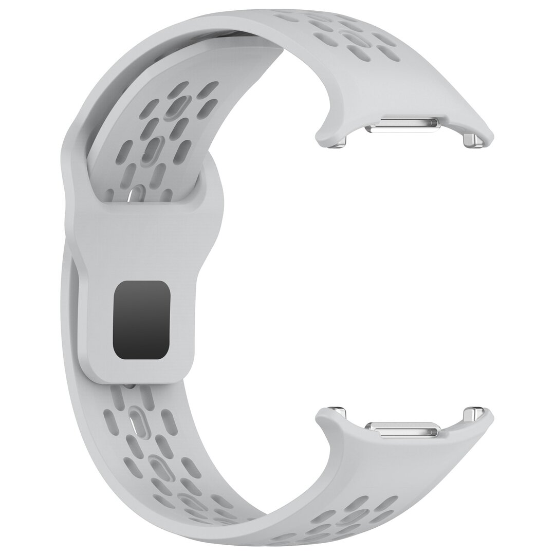 Siliconen sportband Holes Style  - Lichtgrijs - Samsung Galaxy Watch Ultra 47mm