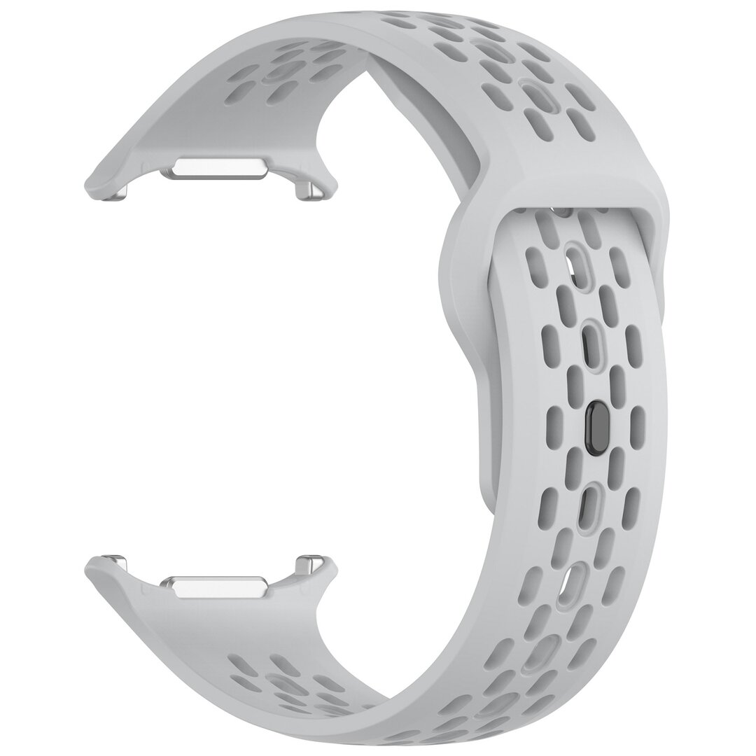 Siliconen sportband Holes Style  - Lichtgrijs - Samsung Galaxy Watch Ultra 47mm