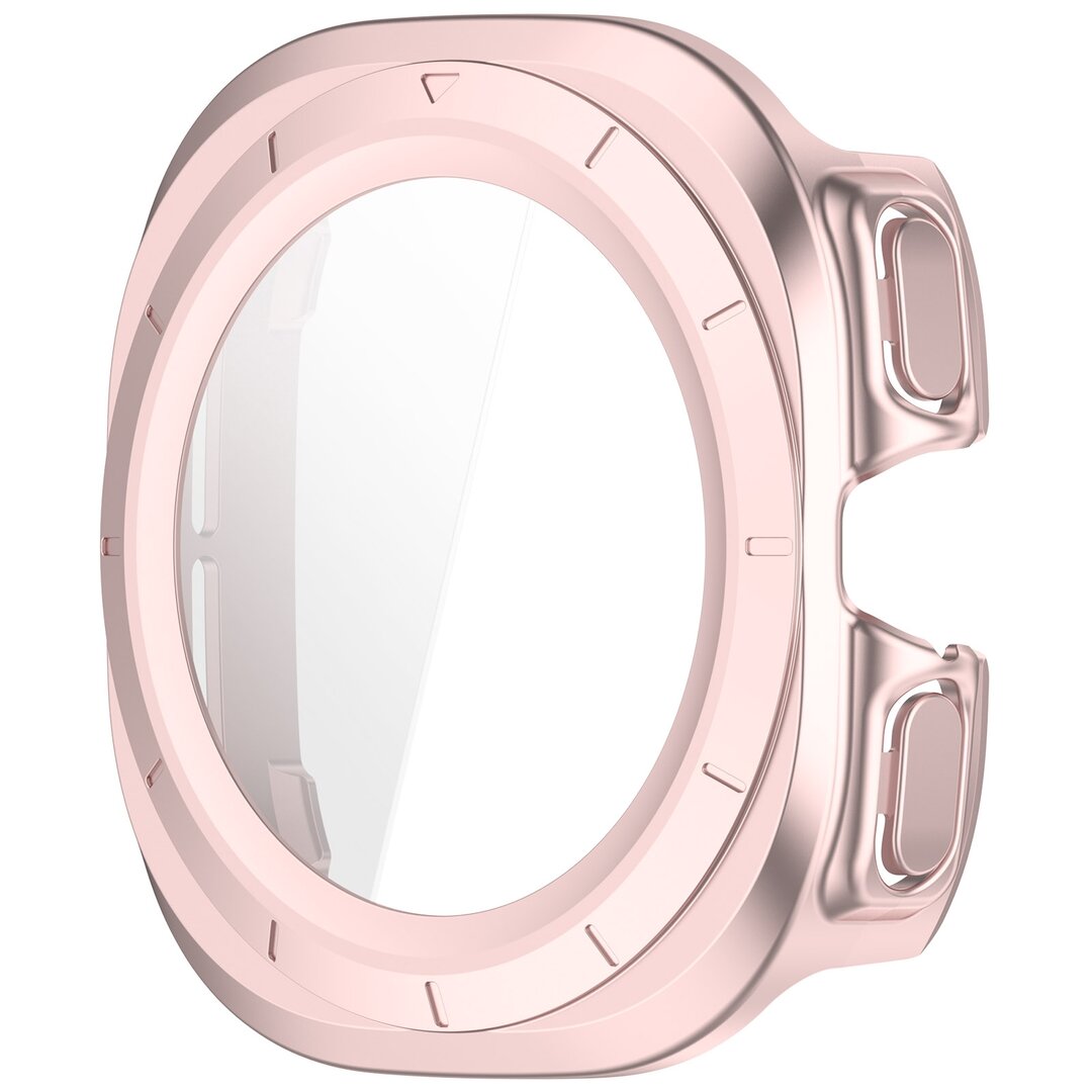 Hard case met screen protector (waterdicht) - Ros&eacute; pink - Samsung Galaxy Watch Ultra 47mm