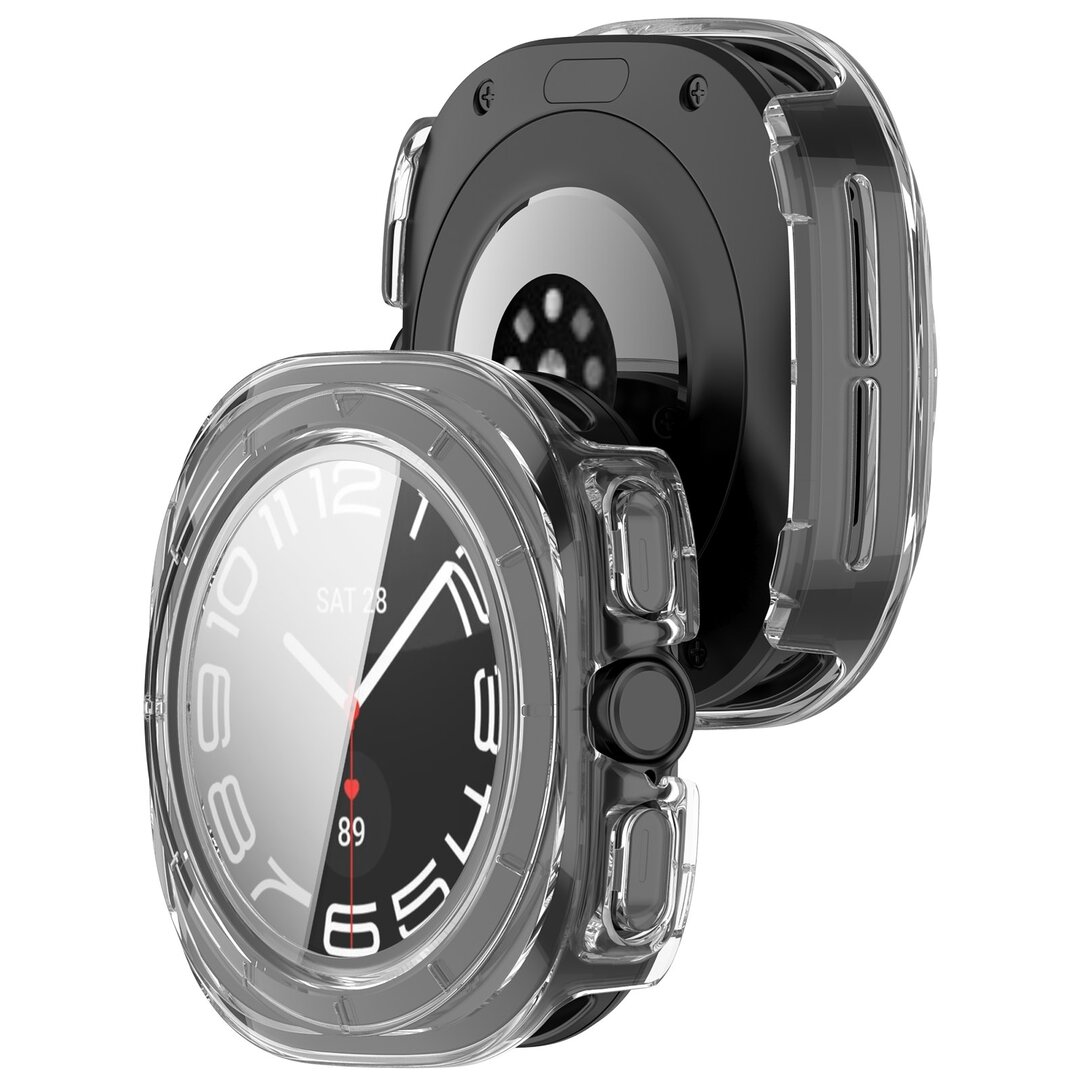 Hard case met screen protector (waterdicht) - Transparant - Samsung Galaxy Watch Ultra 47mm