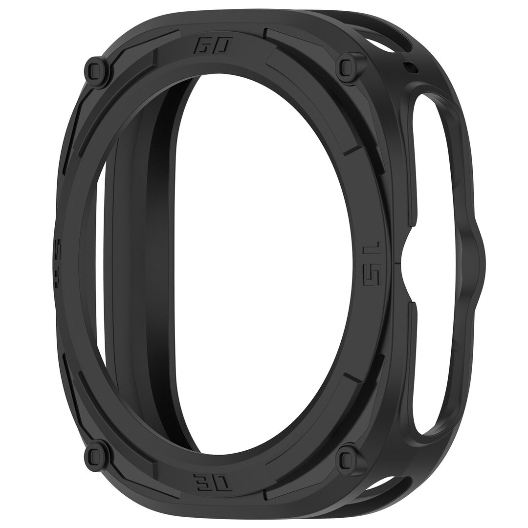 TPU Harnas case (open front) - Zwart - Samsung Galaxy Watch Ultra 47mm