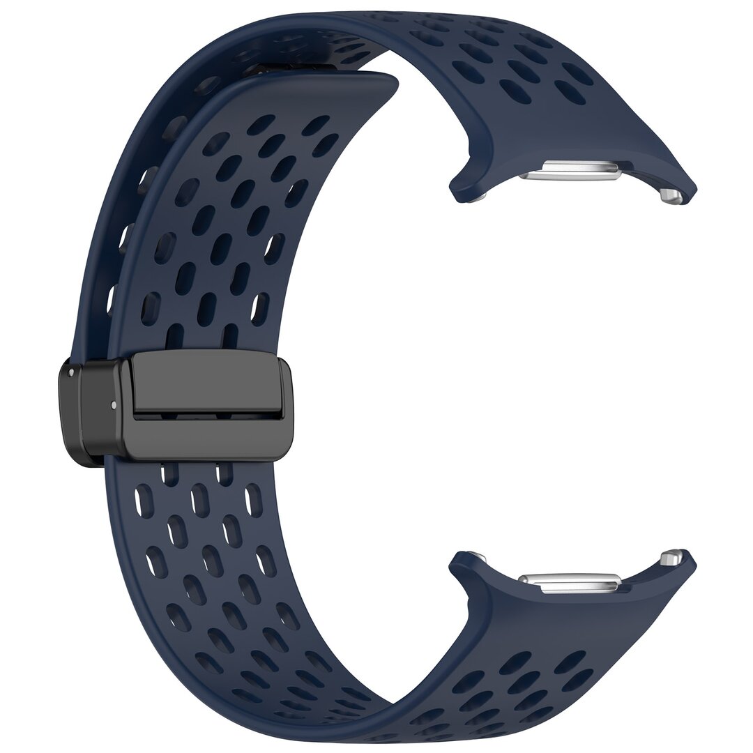D-buckle siliconen sportband - Donkerblauw - Samsung Galaxy Watch Ultra 47mm